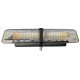 Van Master VMG112-1B 10-30V 310mm R65 1 Bolt Amber Low Profile LED Mini Lightbar PN: VMG112-1B